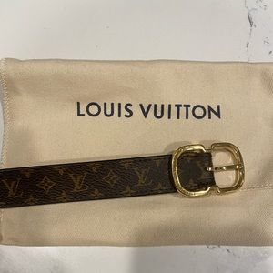 Womens LV mini belt
